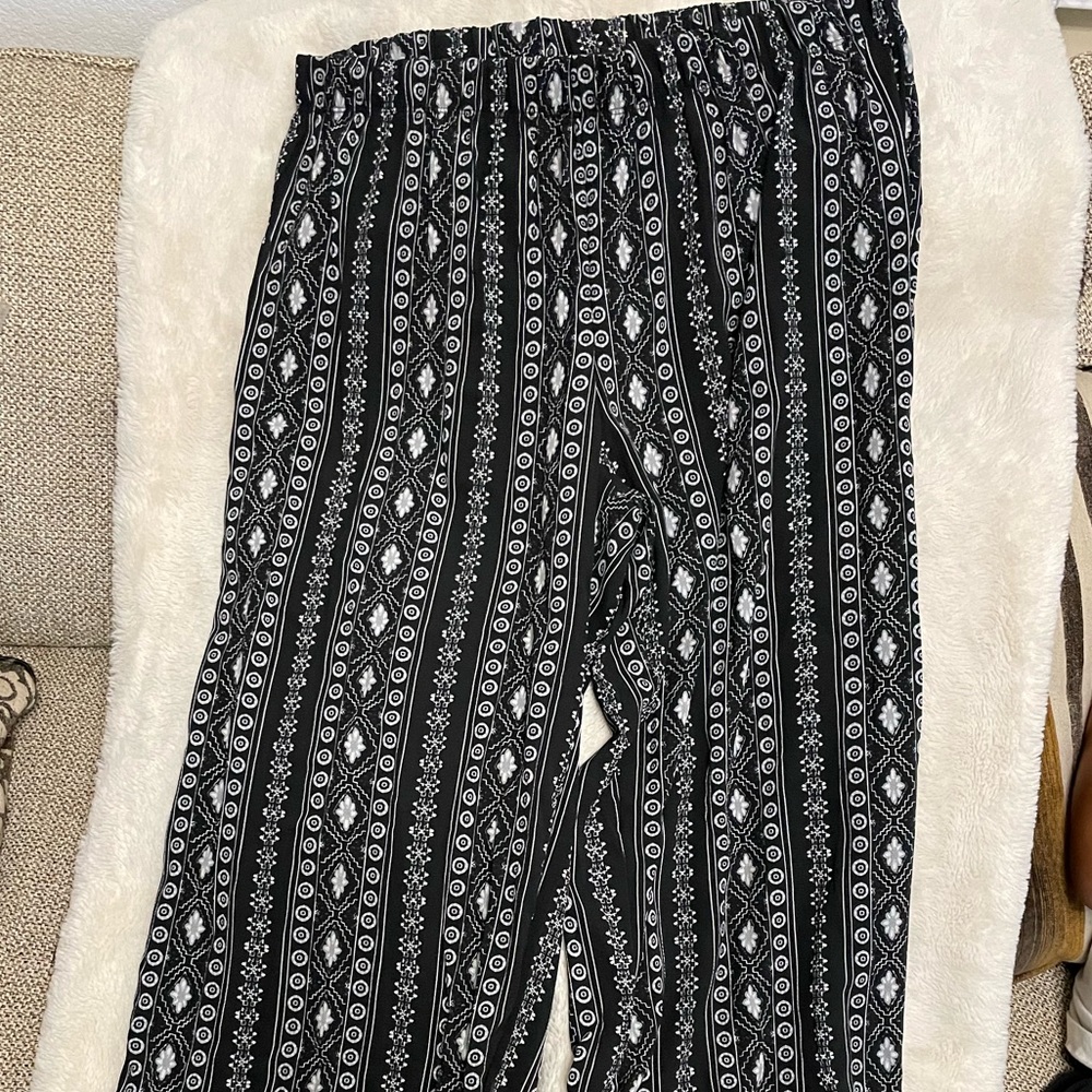 Ashley Stewart wide leg trousers